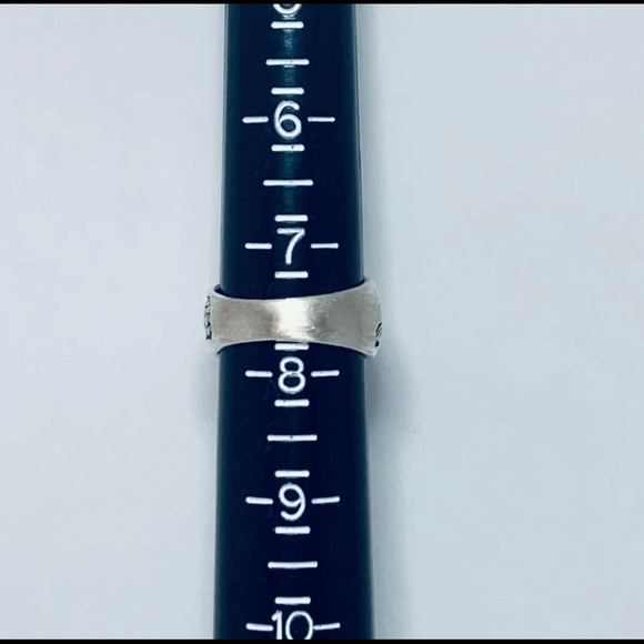 925 stamped Sterling Silver Dragon Ring Size 7.5 - Picture 5 of 6